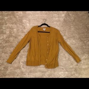 Mustard Cardigan